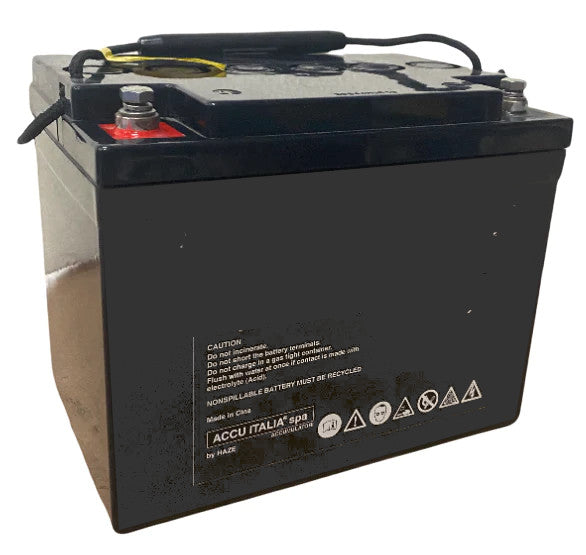 Batteria 12V 35Ah ciclica AGM deep cycle per Scooter elettrico