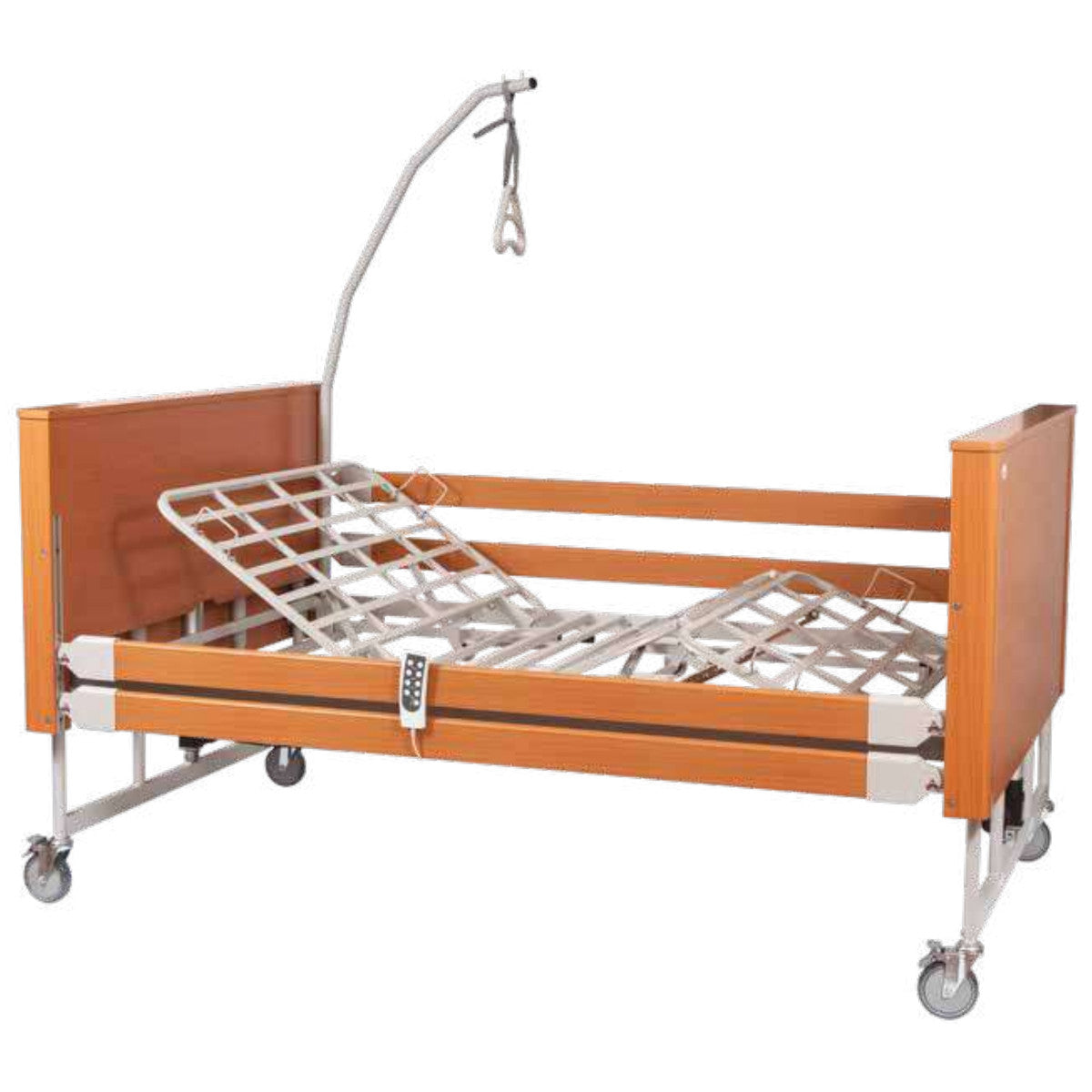 Letto ospedaliero elettrico 120 per casa ad altezza variabile BANJO LARGE con Materasso