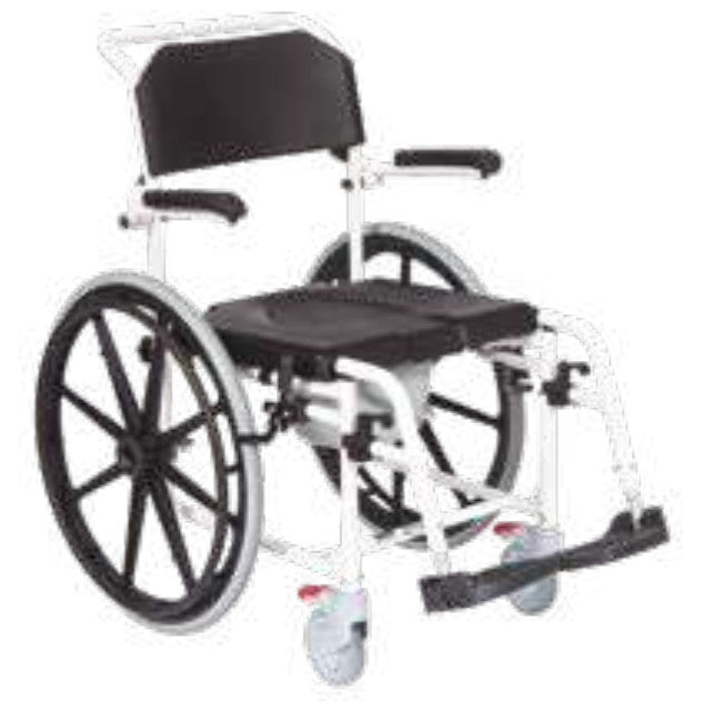 Sedia doccia e comoda per WC con ruote Wave 2