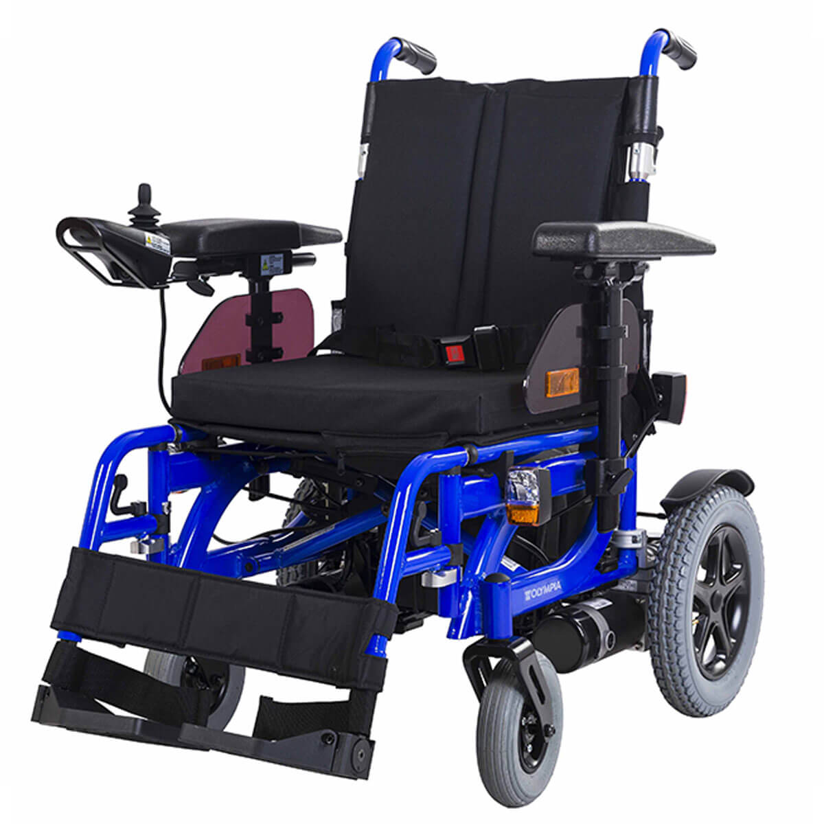 Carrozzina elettronica dotata di luci e frecce direzionali Olympia Lux