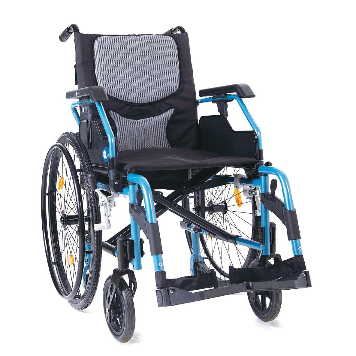 Carrozzina leggera pieghevole ad autospinta Helios Pro