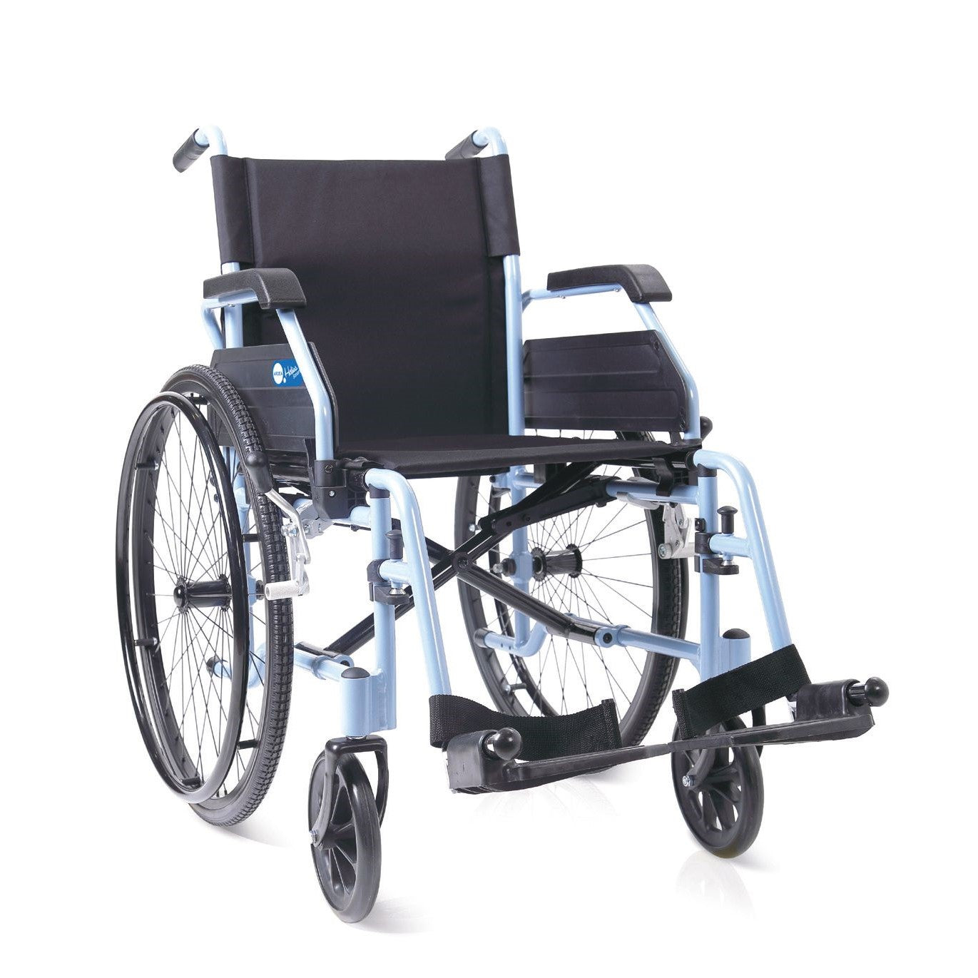 Carrozzina leggera pieghevole ad autospinta Helios Smart