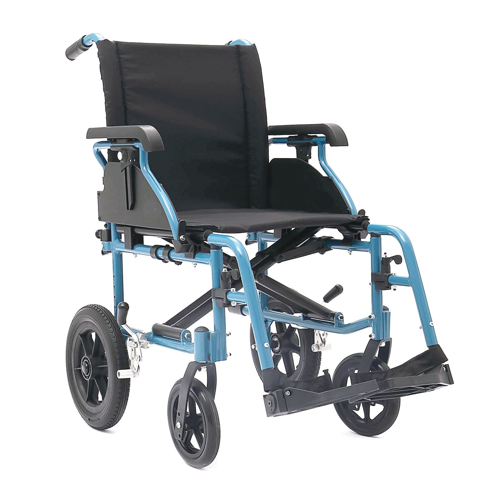 Carrozzina leggera pieghevole di transito Helios Dyne Go