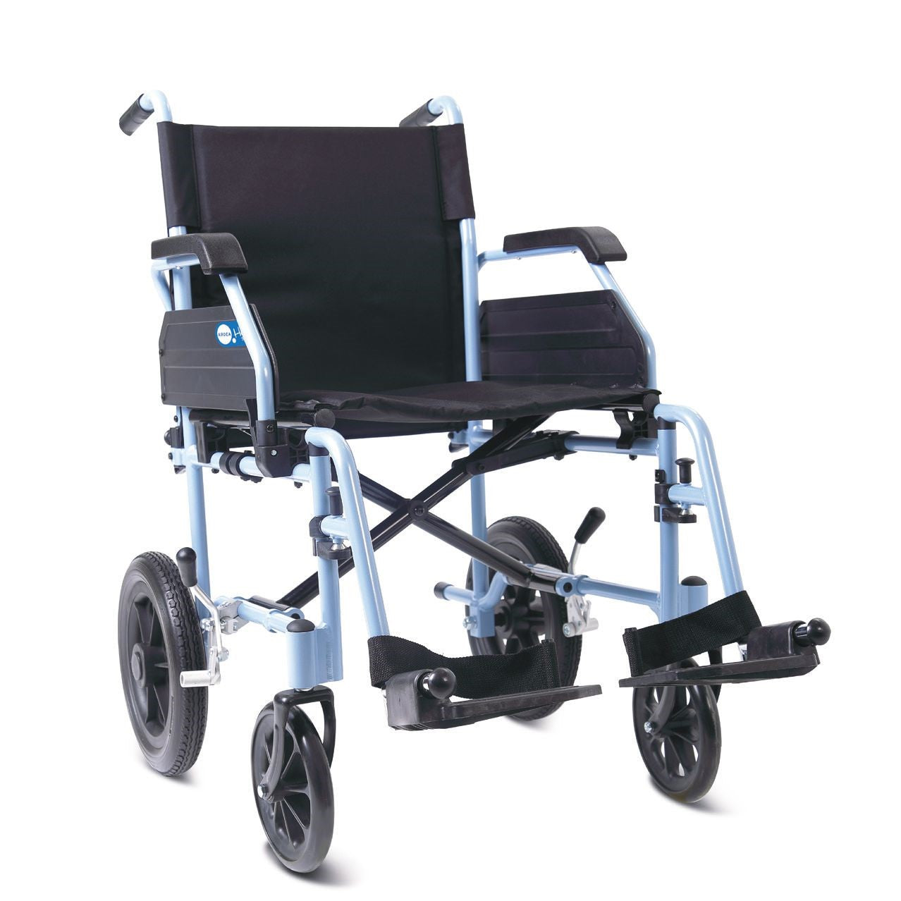 Carrozzina leggera pieghevole di transito Helios Smart Go