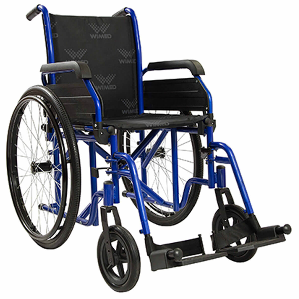 Carrozzina standard ad autospinta in acciaio Excell Plus