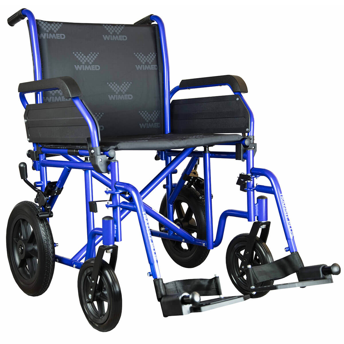 Carrozzina standard da transito in acciaio Transit Plus