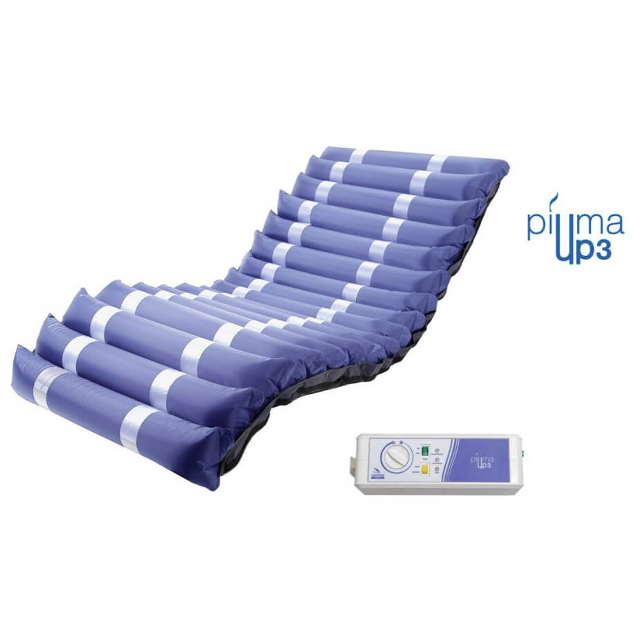 Kit materasso antidecubito a ciclo alternato Piuma UP3 Nylon e PVC LAD471