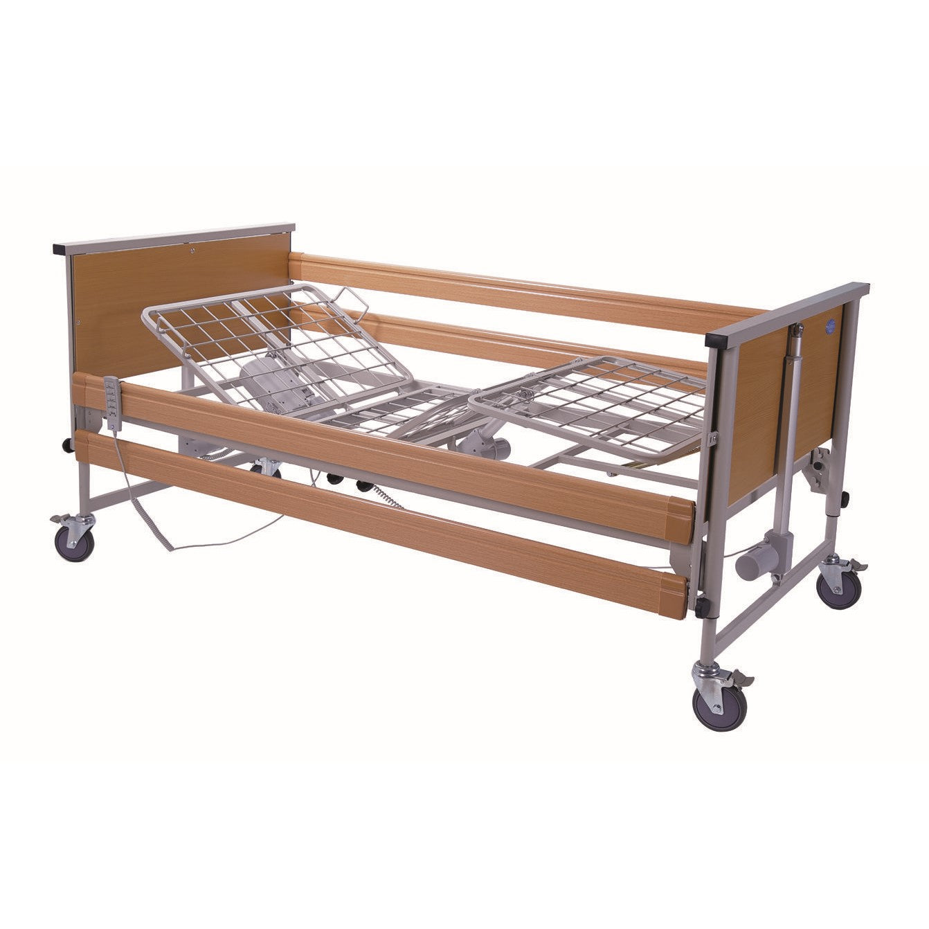 Letti degenza a 3 snodi rete in acciaio elettrici GARDENIA