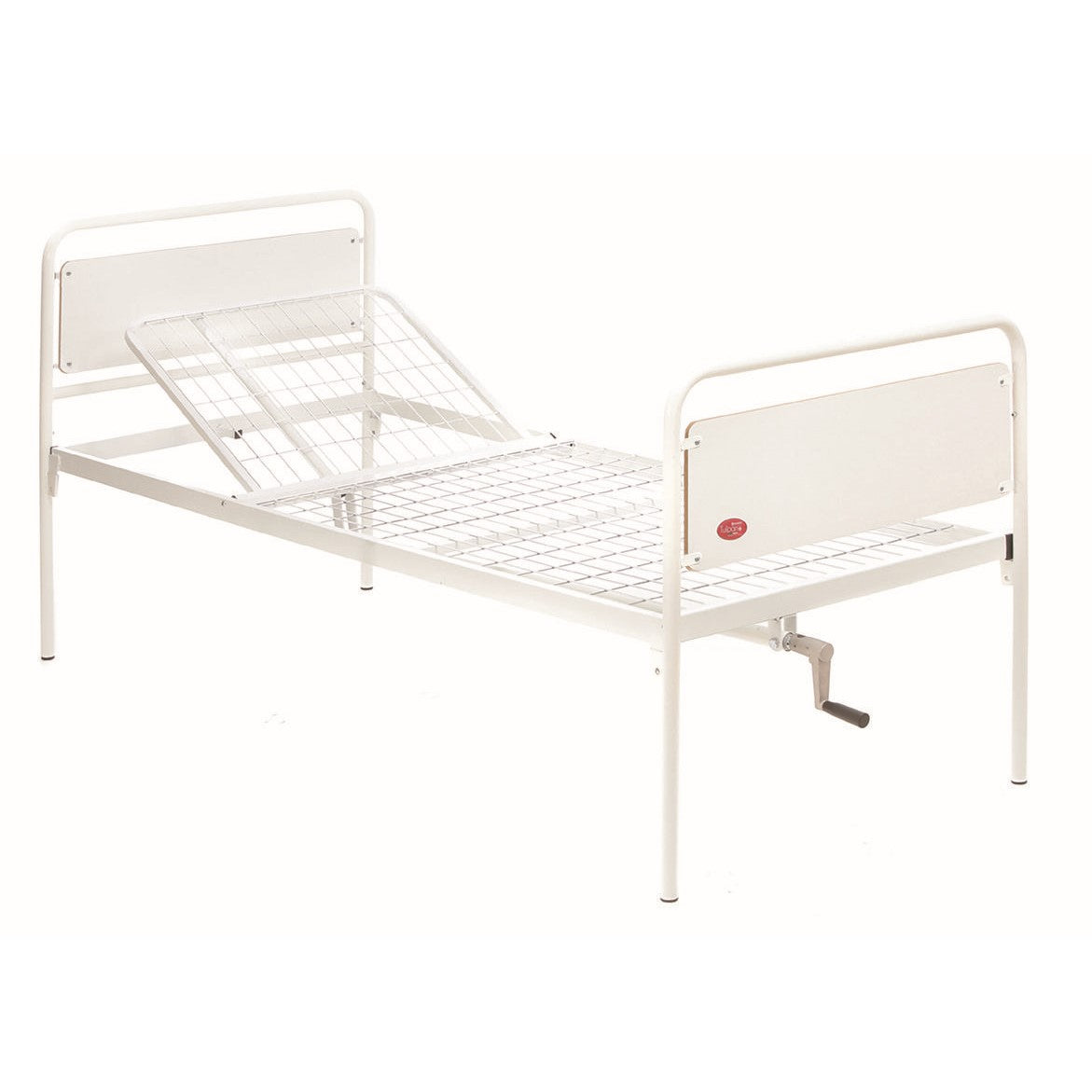 Letto degenza ad uno snodo a manovella TULIPANO