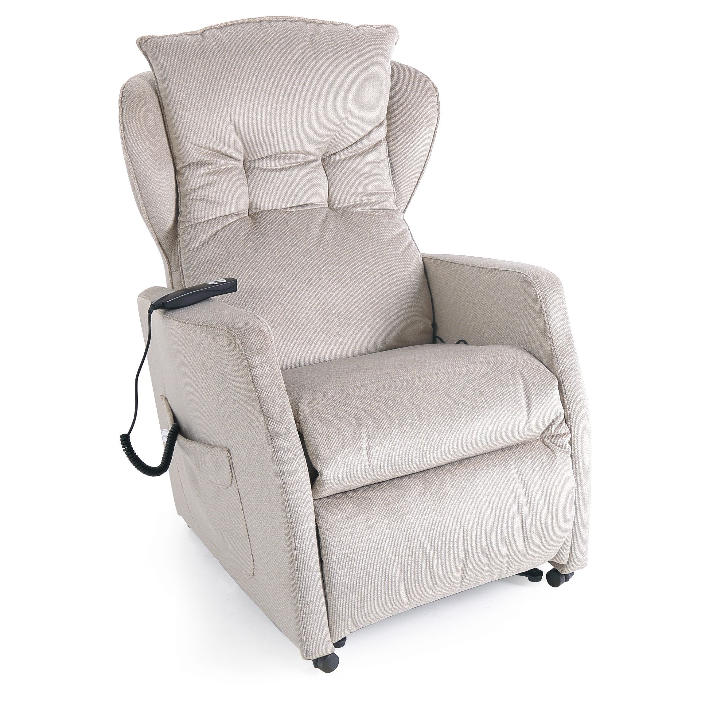 Poltrona 2 motori elevabile Dafne funzione relax e metti in piedi