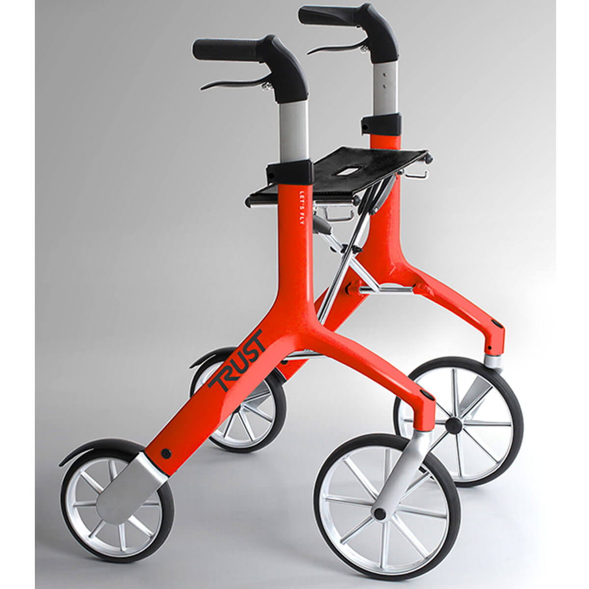 Rollator per esterni regolabile in altezza Let's Fly