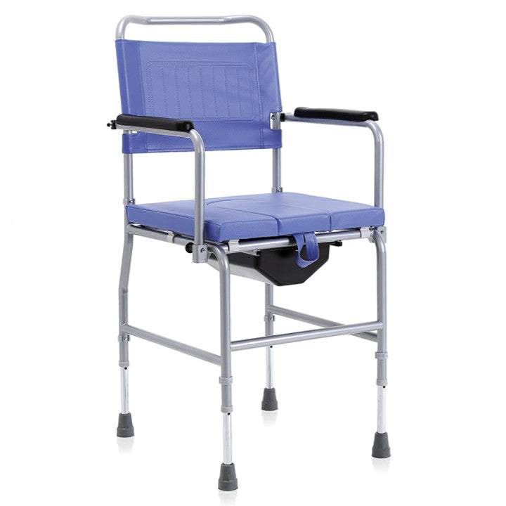 Sedia comoda in acciaio regolabile in altezza 4 puntali Komoda