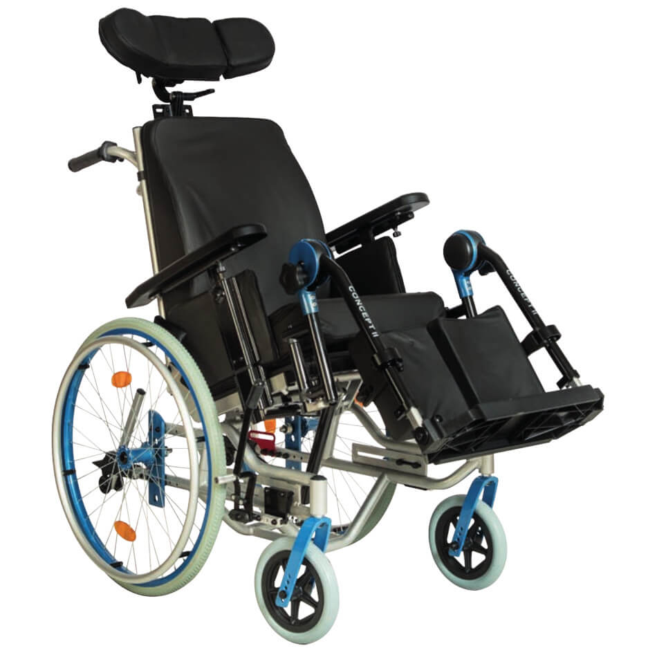 Seggiolone polifunzionale regolabile basculante Concept II 600 mm